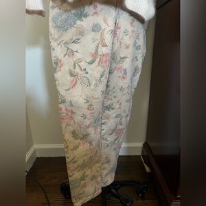 LAUREN RALPH LAUREN Vintage Floral Denim Jeans, size 4